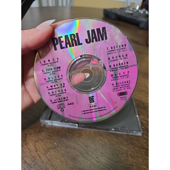 Ten by Pearl Jam (CD, 1991) - Picture 5 of 16